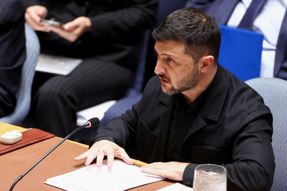 Tổng thống Ukraine Volodymyr Zelensky. Ảnh: Reuters