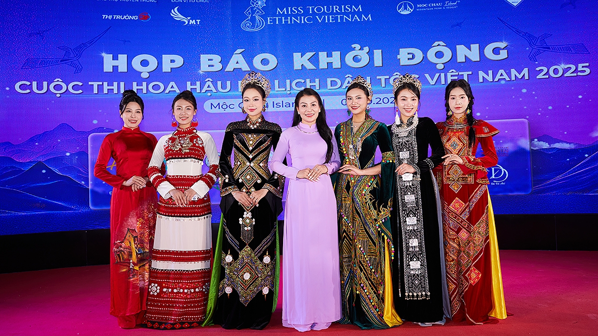 Nhiều gương mặt người đẹp Việt Nam đã tham gia buổi họp báo. (Ảnh: BTC)