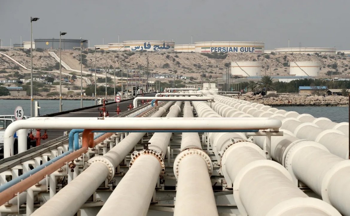 Cảng xuất khẩu dầu Kharg, Iran. Ảnh: Anadolu/Getty