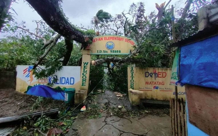 Bão Bualoi đổ bộ Philippines khiến 4 người thiệt mạng. Ảnh minh họa: Rappler