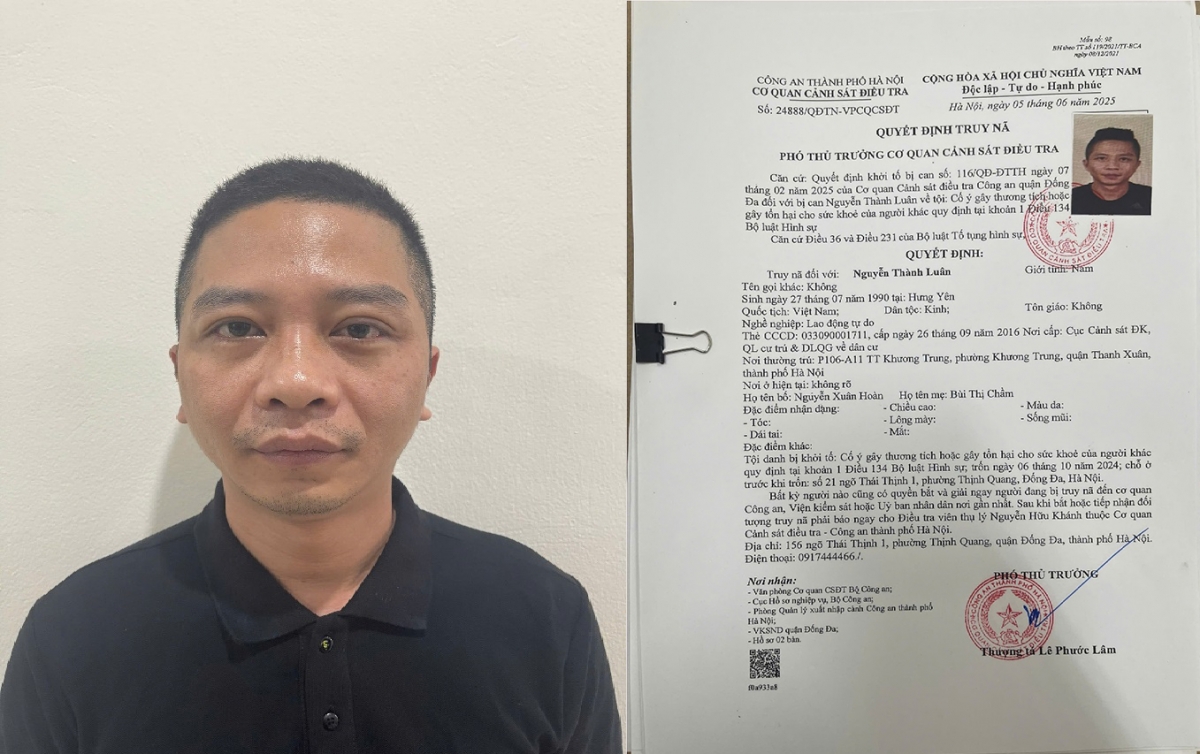 Nguyễn Thành Luân và quyết định truy nã