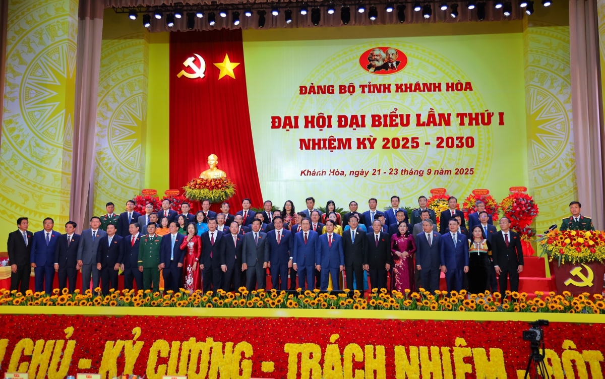 Ban Chấp hành Đảng bộ tỉnh Khánh Hòa nhiệm kỳ 2025-2030 ra mắt