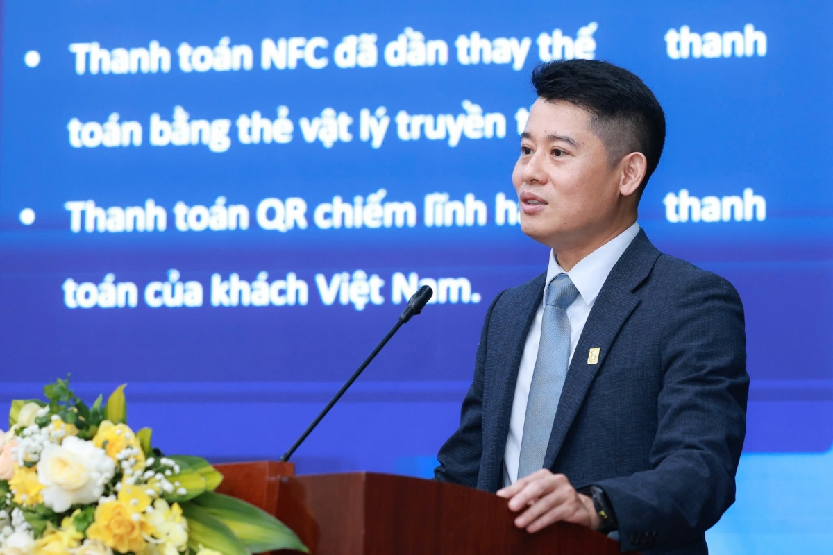 Ông Nguyễn Hoàng Long, Phó Tổng Giám đốc Công ty CP Thanh toán Quốc gia Việt Nam (Napas)