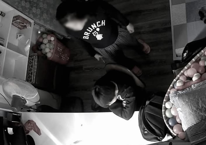 Hình ảnh cắt từ clip liên quan vụ việc