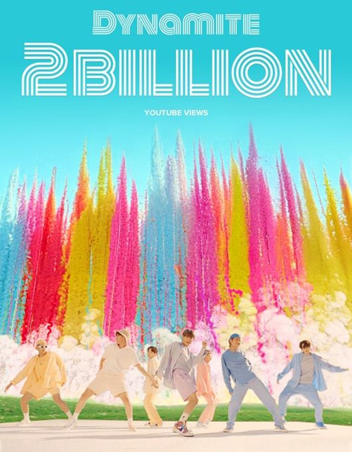 “Dynamite” đạt 2 tỷ lượt xem sau hơn 5 năm kể từ khi phát hành trên YouTube ngày 21/8/2020. (Ảnh: Kbizoom)