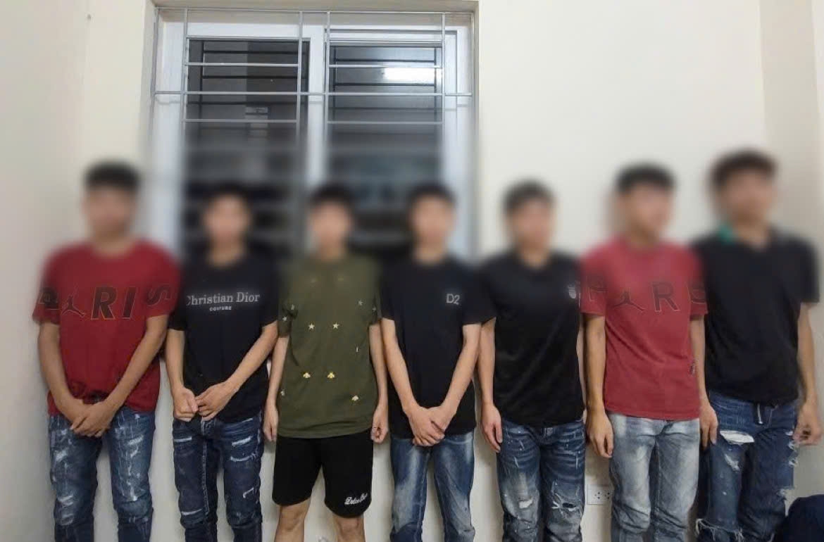 Các đối tượng bị bắt giữ