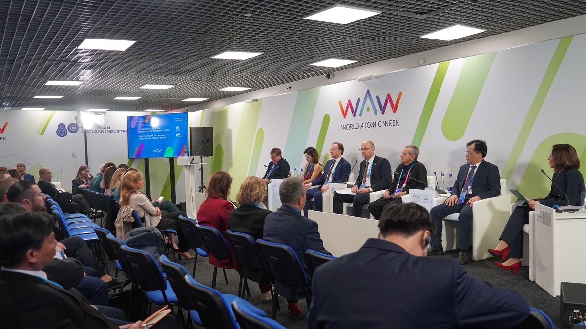 Các đại biểu Việt Nam tại một phiên thảo luận chuyên đề