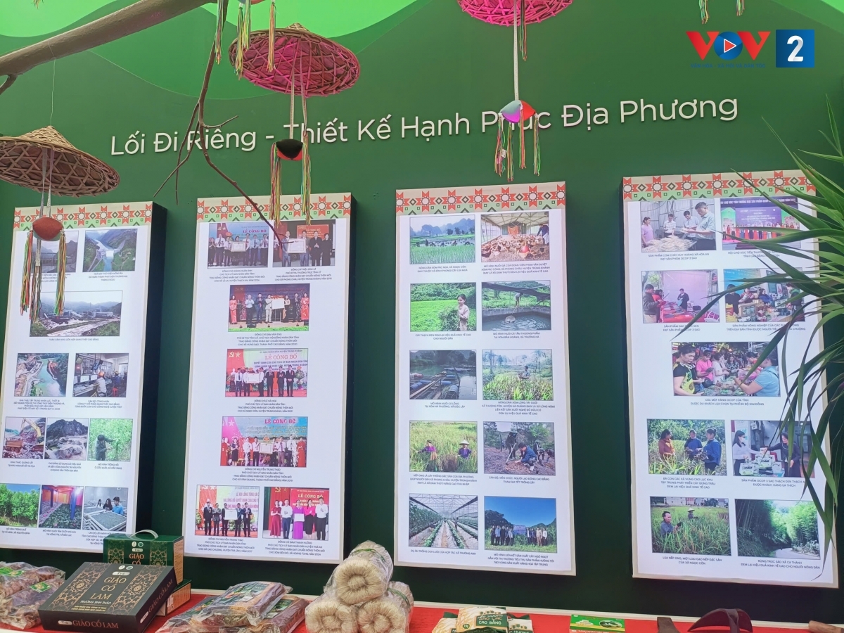 Tỉnh Cao Bằng chọn từ khóa "Hạnh phúc" làm chủ đề trưng bày (Ảnh: Thu Hòa)