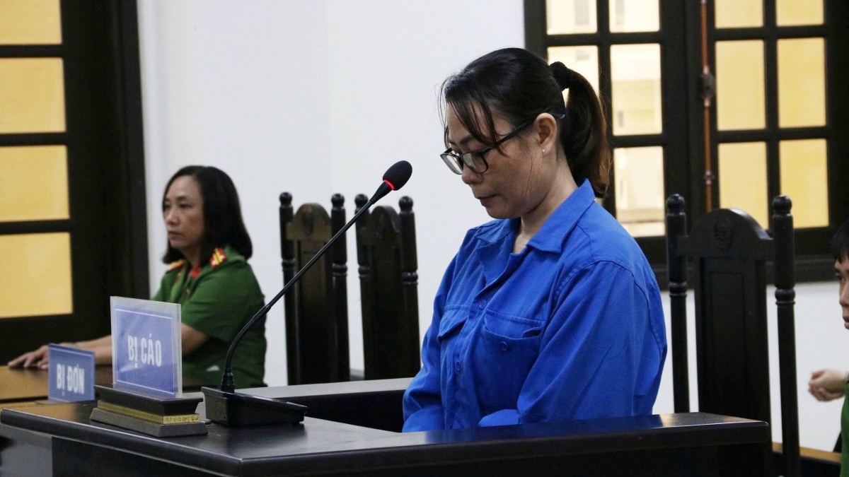 Bị cáo Quách Ngọc Bích tại tòa