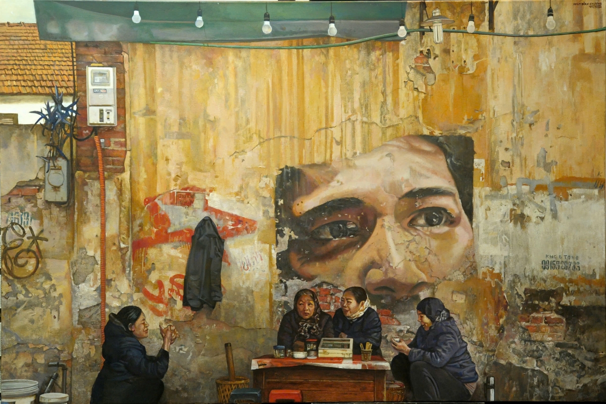 Triển lãm “Xuống phố 4” của họa sĩ Phạm Bình Chương đánh dấu 20 năm miệt mài vẽ Hà Nội