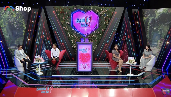 Cặp đôi Bùi Thị Mỹ Yến và Nguyễn Trung Trực xuất hiện tại chương trình