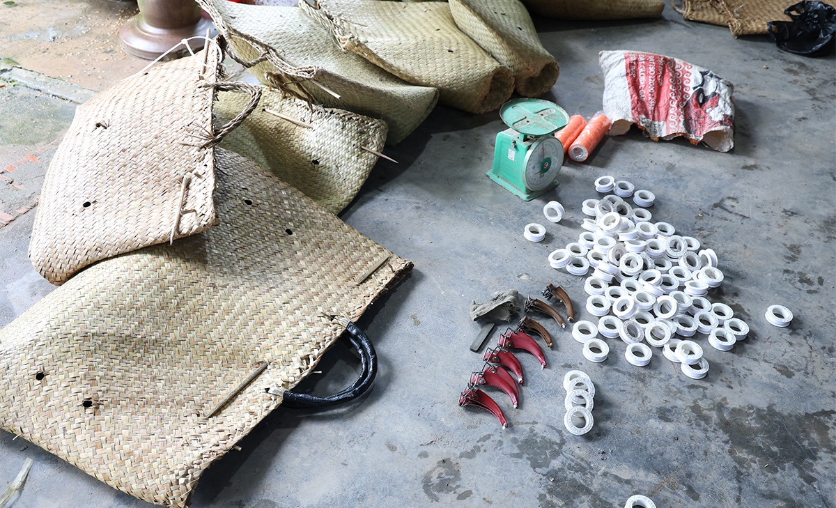 Tang vật thu giữ tại hiện trường