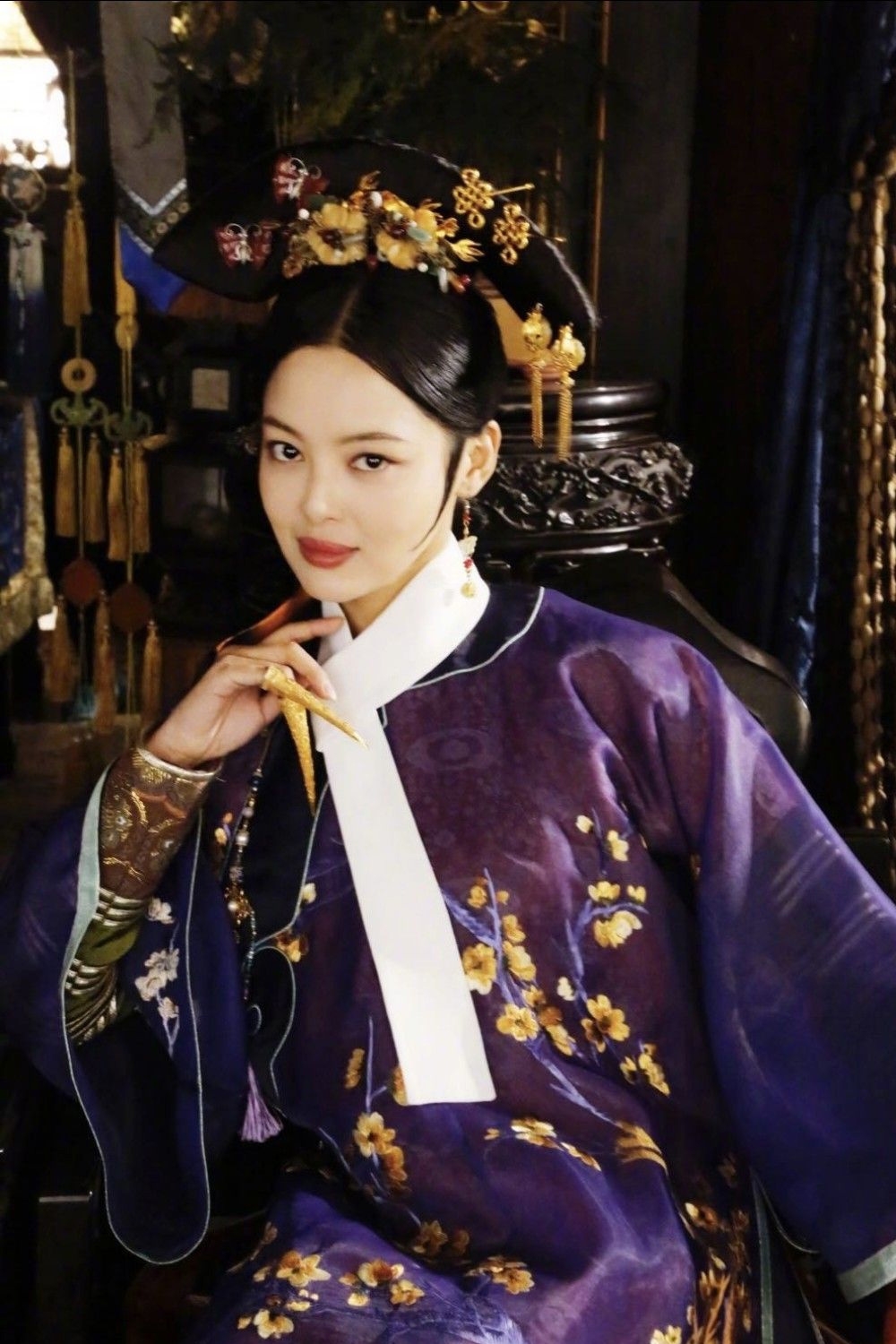 Tân Chỉ Lôi vào vai Gia Quý nhân trong “Hậu cung Như Ý truyện”.