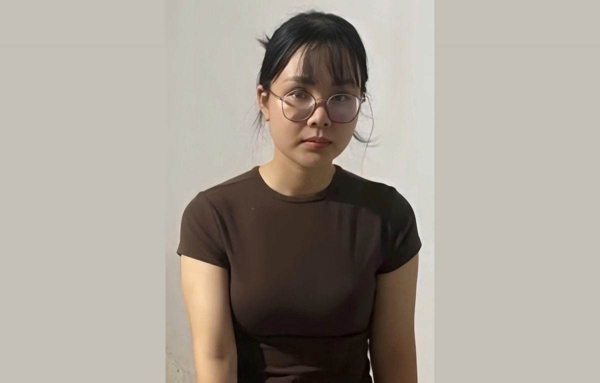 Đối tượng Linh tại cơ quan Công an