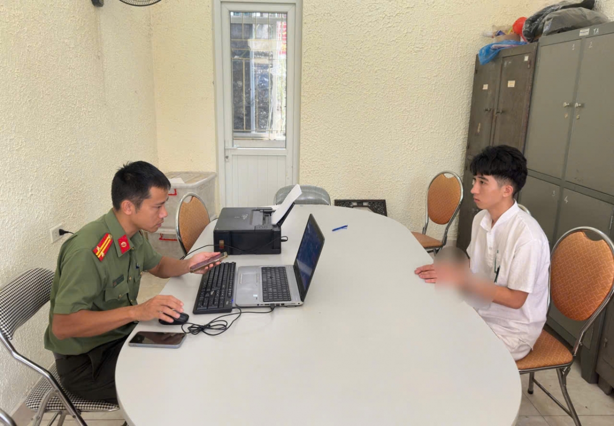 Đối tượng Nguyễn Văn Chí tại Cơ quan An ninh điều tra Công an tỉnh Cao Bằng