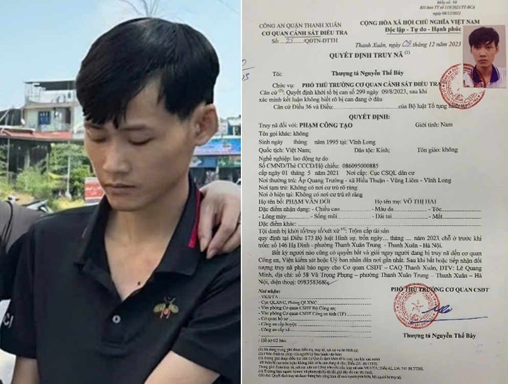 Đối tượng Tạo cùng quyết định truy nã