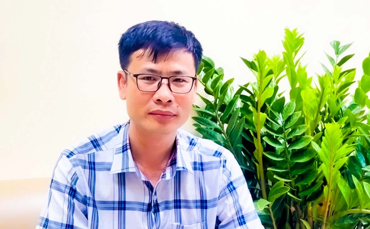 Ông Hoàng Văn Đại, Phó giám đốc Trung tâm Dự báo khí tượng thủy văn quốc gia