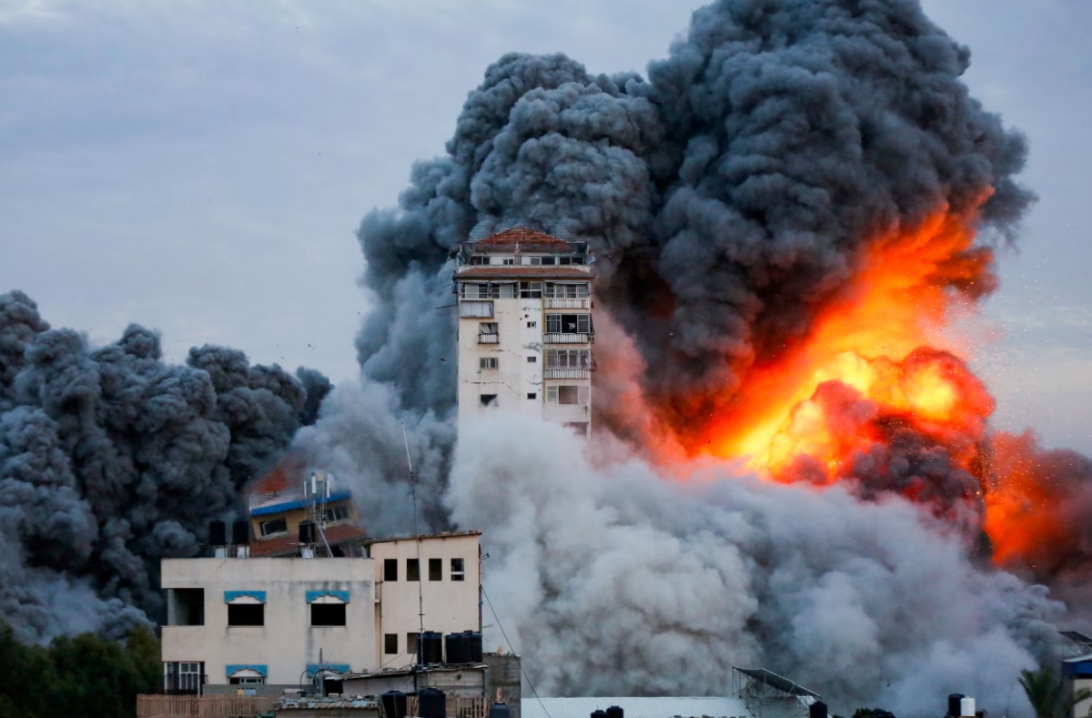 Xung đột ở Gaza. Ảnh: Reuters