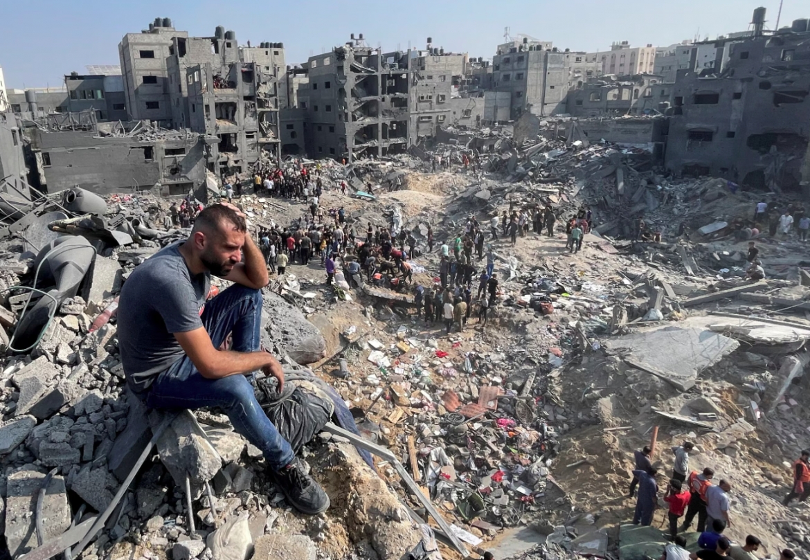 Xung đột ở Gaza. Ảnh: Reuters