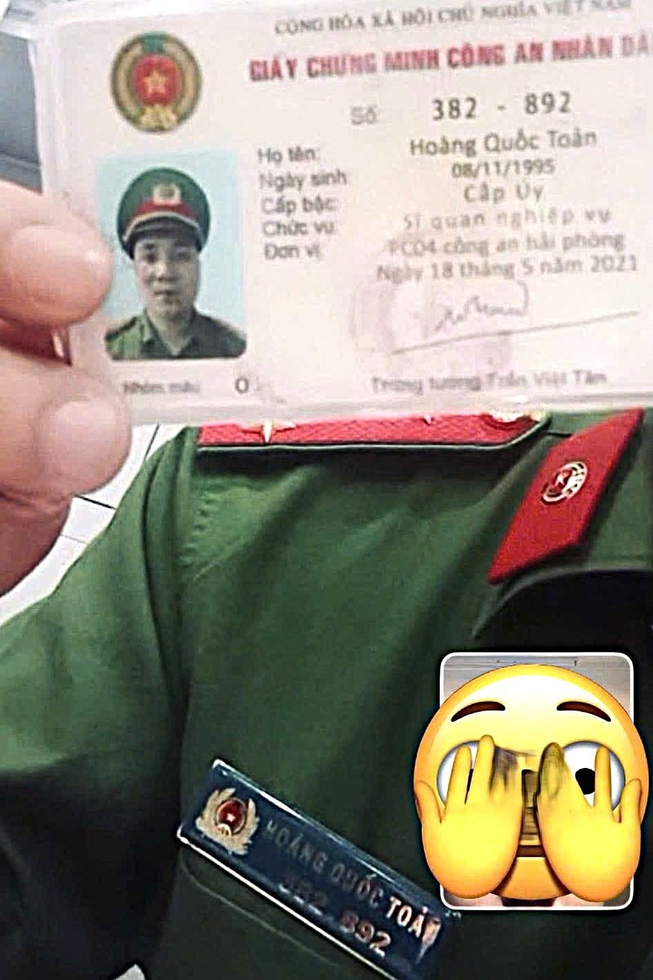 Hình ảnh liên quan đối tượng lừa đảo được chụp lại. Ảnh: PV.