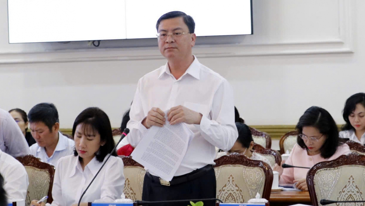 Giám đốc Sở Tài chính Nguyễn Công Vinh