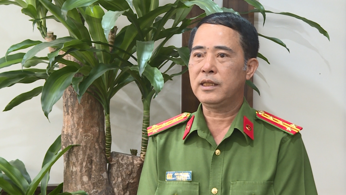 Đại tá Đào Thế Hưng, Phó Giám đốc Công an tỉnh Thái Nguyên