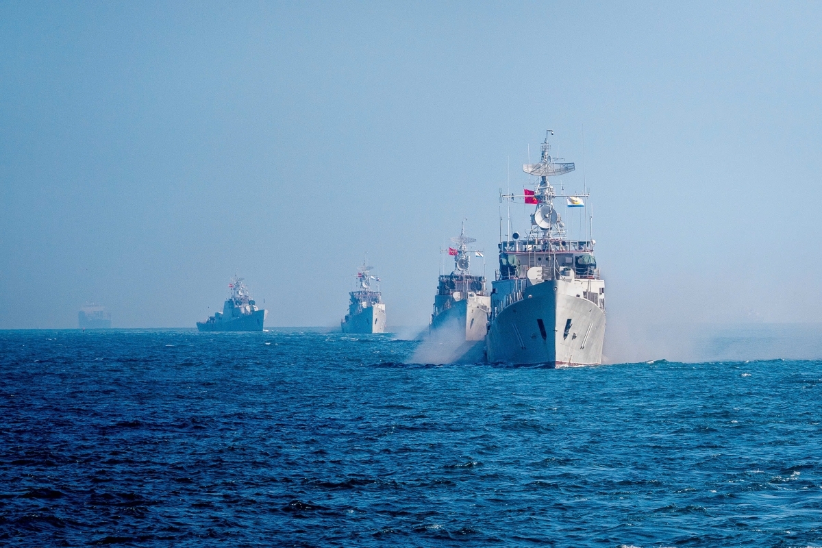 Lữ đoàn 171, Vùng 2 Hải quân huấn luyện hiệp đồng trên biển