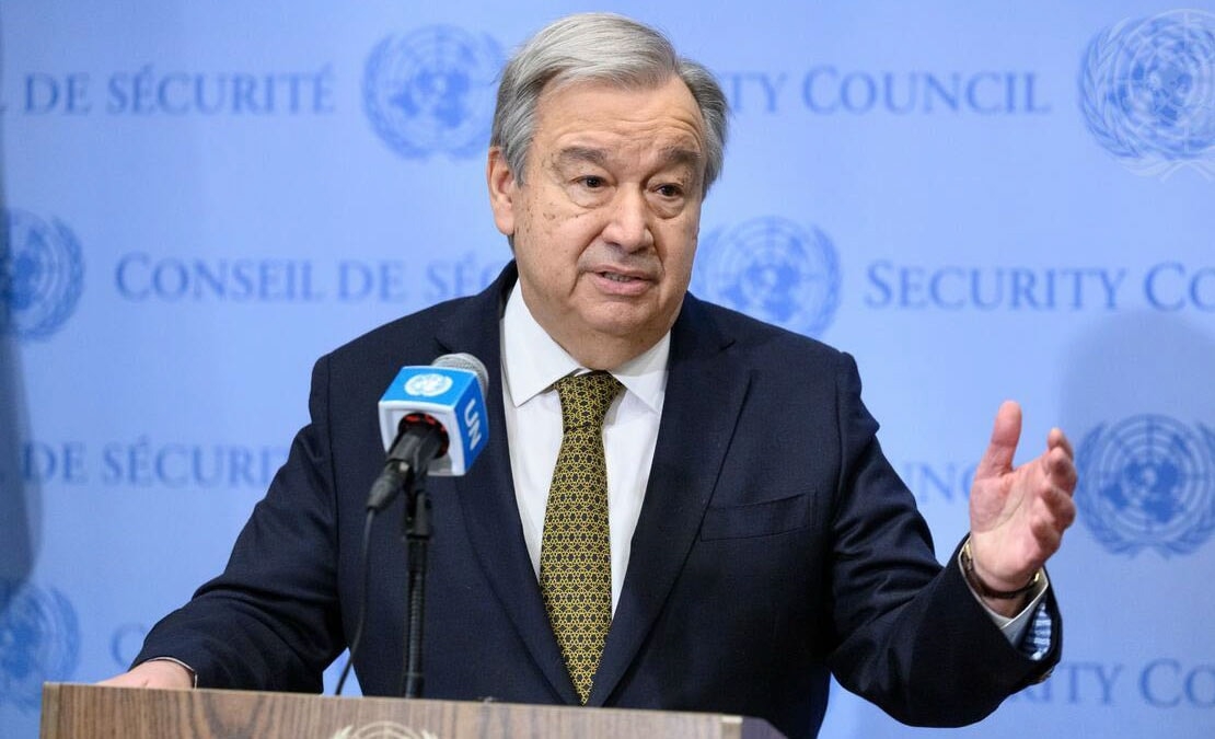 Tổng thư ký Liên Hợp Quốc Atonio Guteres. (Ảnh: Reuters)