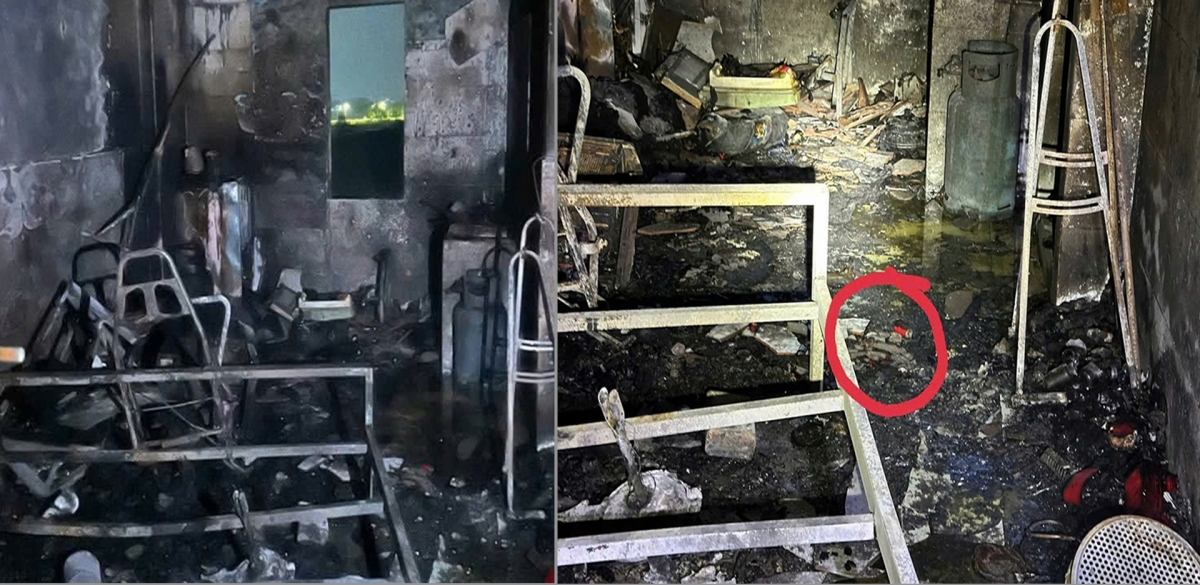 Hiện trường vụ nổ