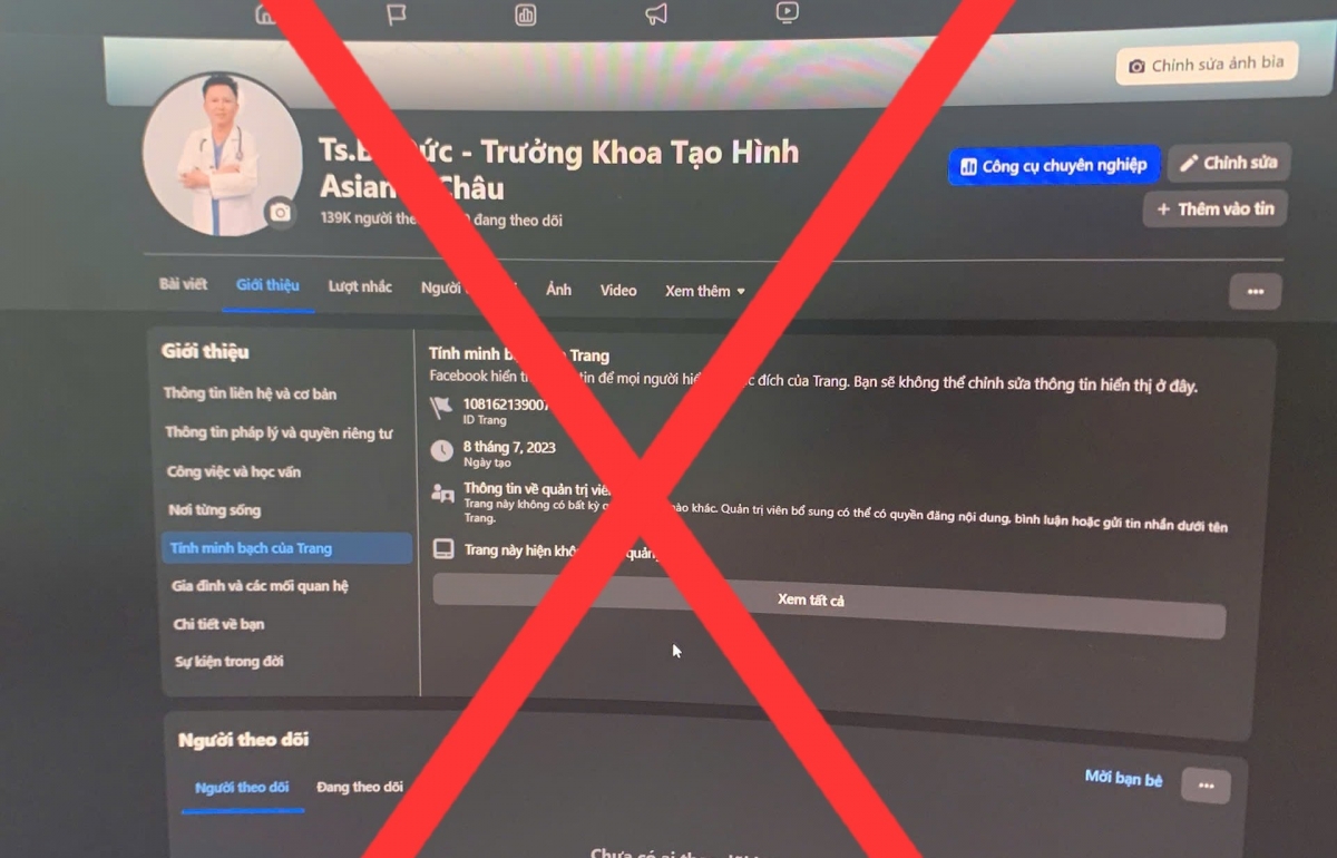 Nhiều thông tin không đúng sự thật được quảng bá trên mạng xã hội.