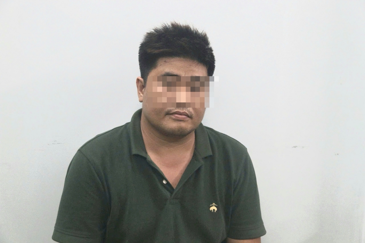 Ông Nguyễn Lâm Minh Tuấn bị tạm giữ để điều tra về hành vi “Gây rối trật tự công cộng”. Ảnh: CACC