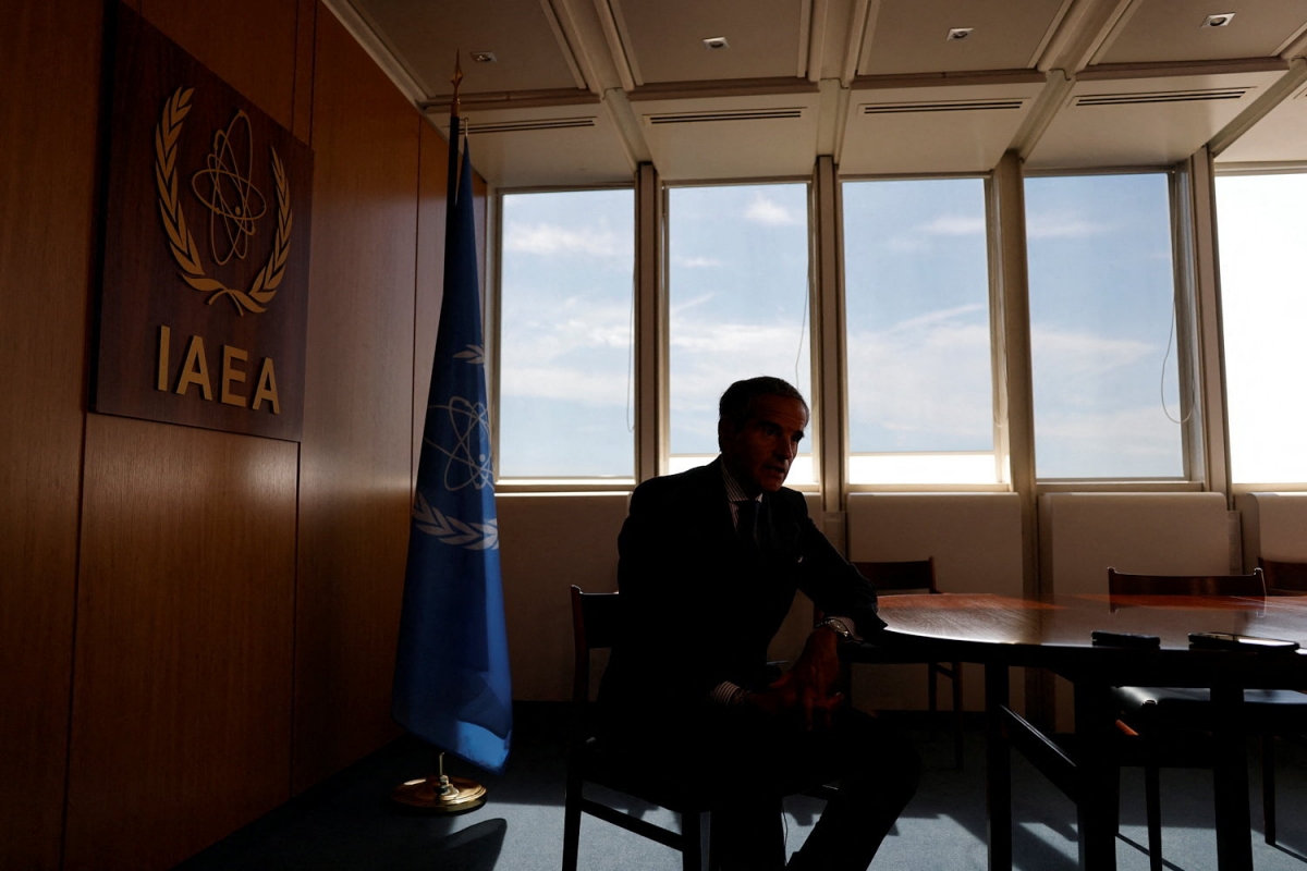 Tổng giám đốc IAEA, ông Rafael Grossi. (Ảnh: Reuters)