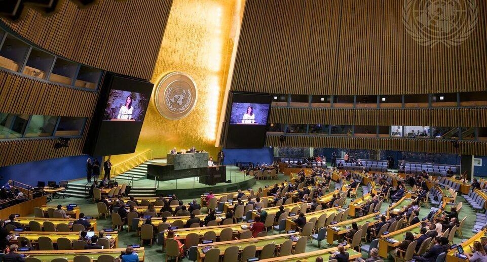 Đại hội đồng LHQ thông qua nghị quyết ủng hộ giải pháp hai nhà nước trong vấn đề Israel-Palestine. Ảnh minh họa.