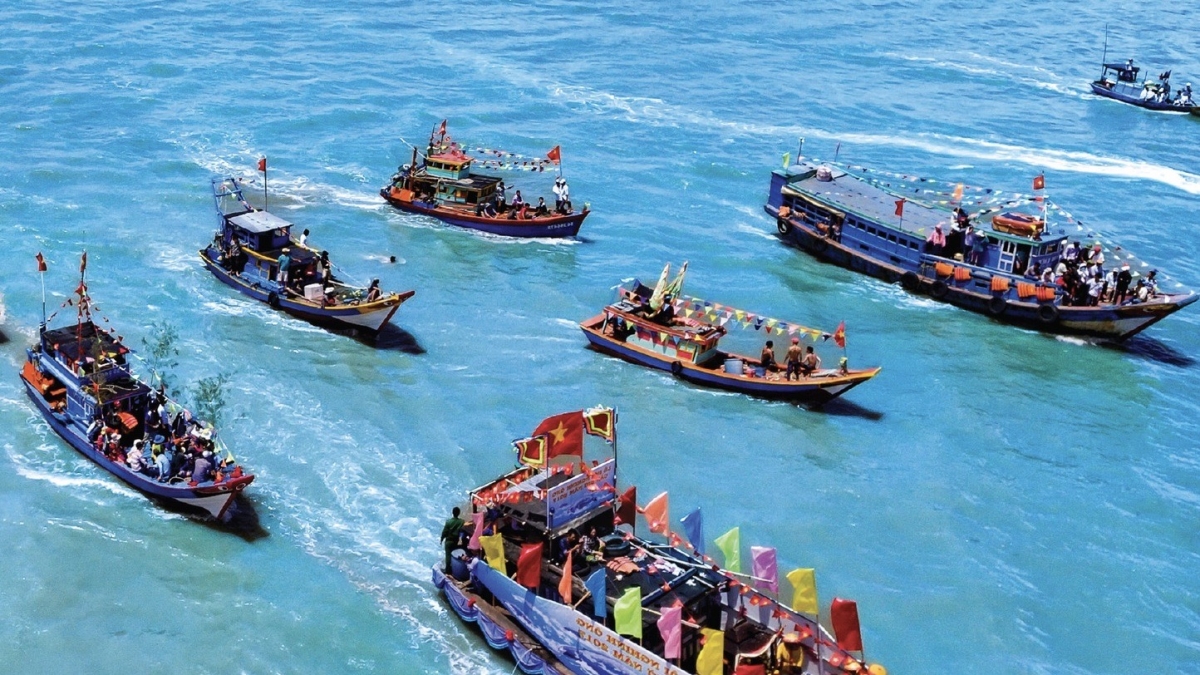 Lễ hội Nghinh Ông Cần Giờ, diễn ra trong 3 ngày từ 5-7/10 (Ảnh: TT Cần Giờ)