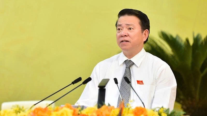 Ông Trần Mạnh Lợi, Ủy viên BTV Tỉnh ủy, Trưởng Ban Tuyên giáo và Dân vận Tỉnh ủy