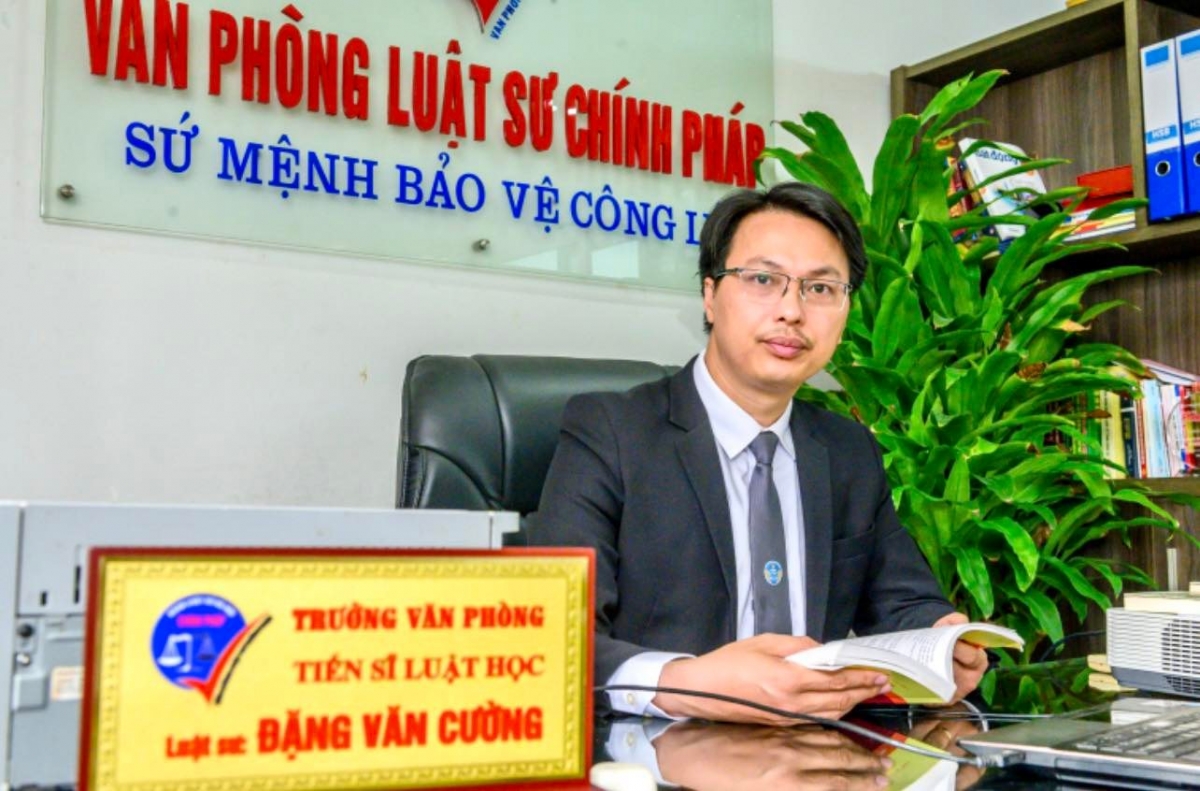 TS, LS. Đặng Văn Cường - Trưởng Văn phòng Luật sư Chính Pháp