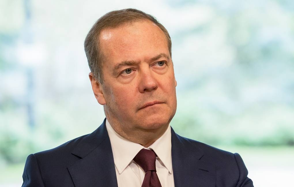 Phó Chủ tịch Hội đồng An ninh Nga Dmitry Medvedev. Ảnh: Tass