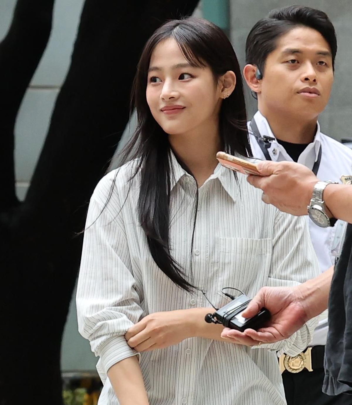 Minji của NewJeans ra tòa vì tranh chấp hợp đồng với Ador vào ngày 14/8. (Ảnh: Yonhap)