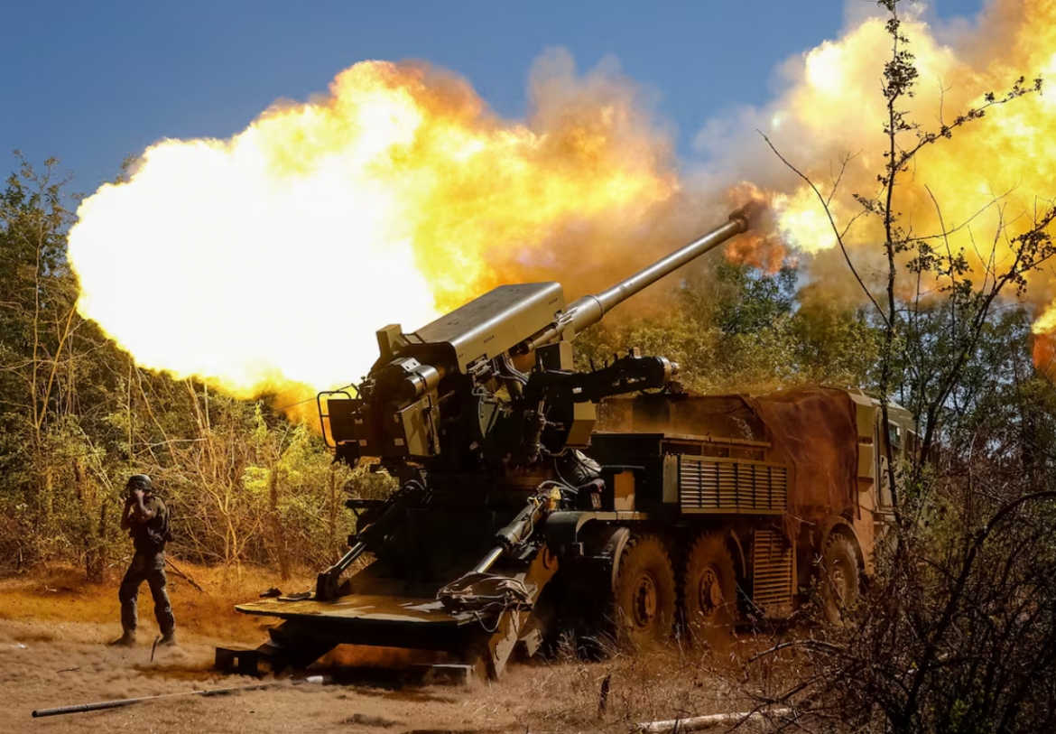 Quân đội Ukraine trên chiến trường. Ảnh: Reuters