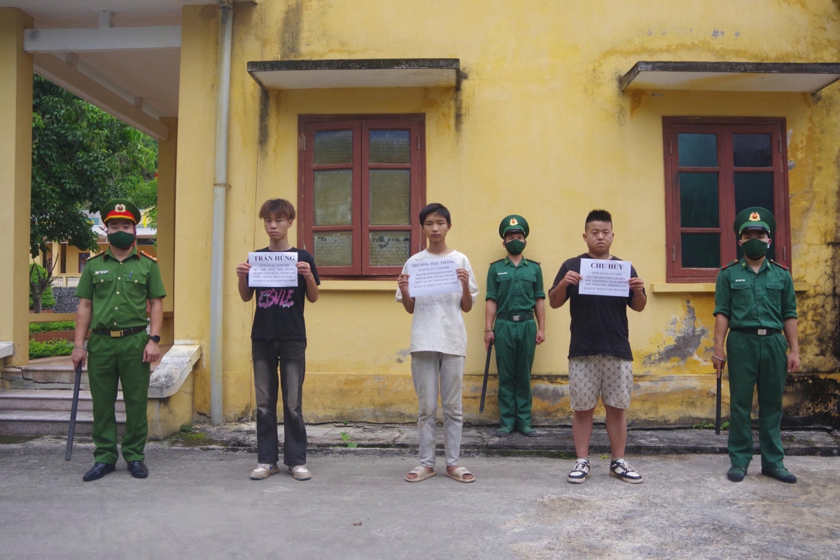 Nhóm người Trung Quốc bị phát hiện, bắt giữ