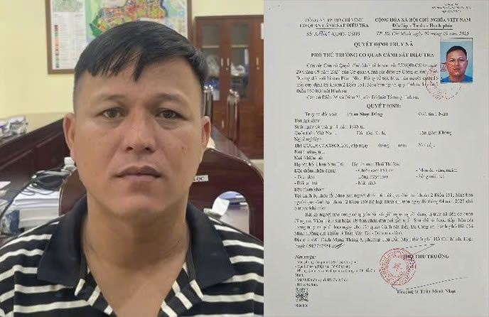 Đối tượng truy nã Phan Nhựt Đồng