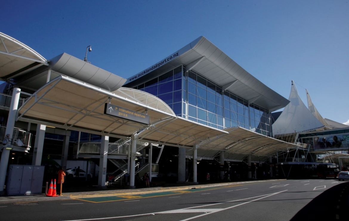 Sân bay Auckland ở New Zealand. Ảnh: Reuters