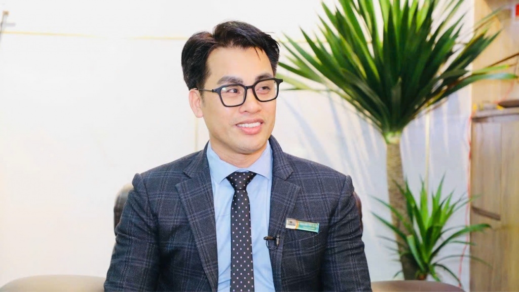 Ông Nguyễn Văn Được, Tổng Giám đốc Công ty TNHH Kế toán và Tư vấn Thuế Trọng Tín. Ảnh:PV