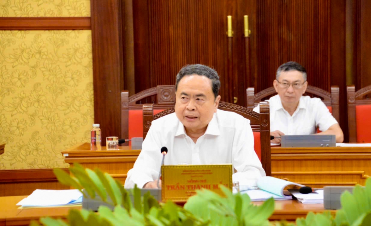 Tổ Công tác số 3 do Chủ tịch Quốc hội Trần Thanh Mẫn chủ trì.