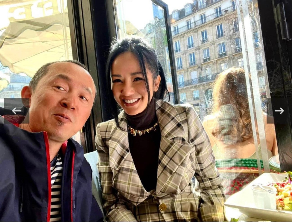 Diva Hồng Nhung đăng ảnh chúc mừng sinh nhật nhạc sĩ Quốc Trung.