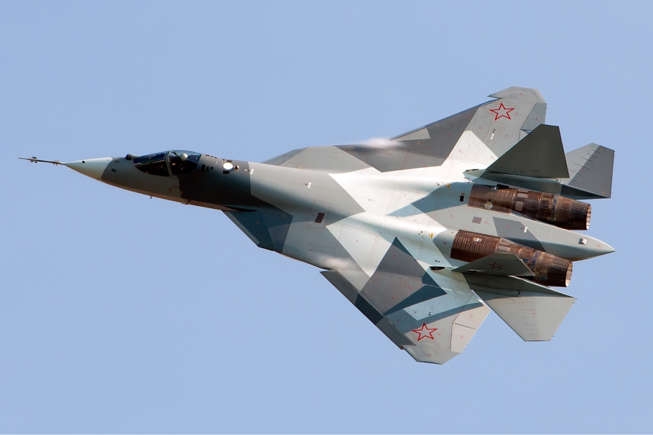 Tiêm kích Su-57. Ảnh: Wikipedia