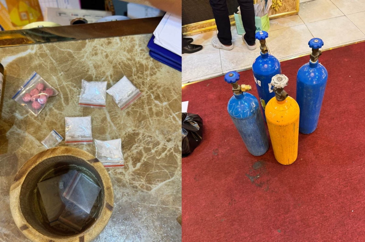 Tang vật thu giữ