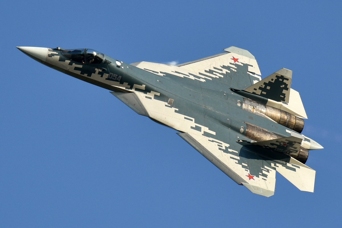 Máy bay chiến đấu Su-57 của Nga. Ảnh: Wikipedia