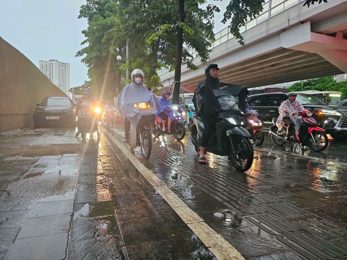 Bắc Bộ và Thanh Hóa đến Đà Nẵng có mưa to