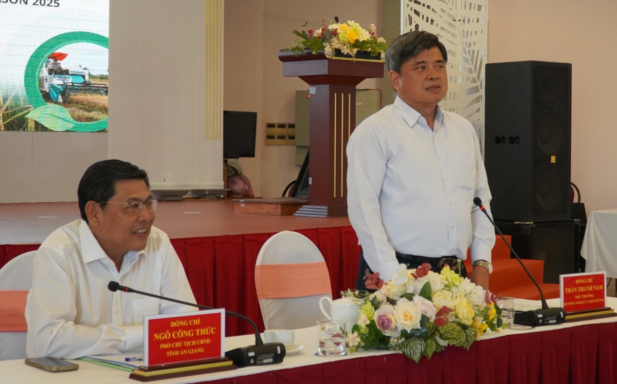 Thứ trưởng Bộ Nông nghiệp và Môi trường Trần Thanh Nam
